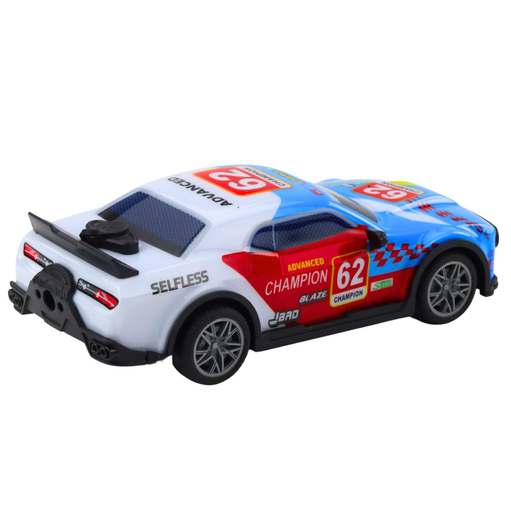 Mașină sport cu telecomandă RC, lumini, vapori de apă, albastru, 1:22 [3]