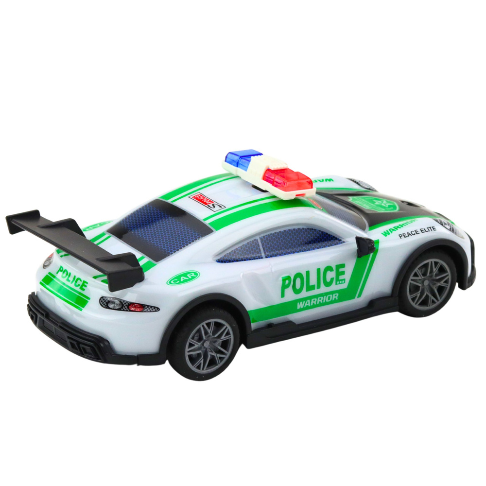 Masinuta de Politie cu Telecomanda RC Drift, Scara 1:22, Lumini LED, 6 ani+ [4]