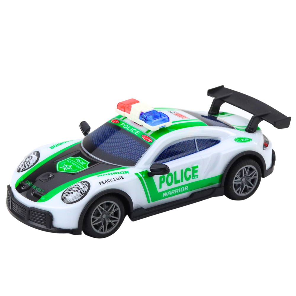 Masinuta de Politie cu Telecomanda RC Drift, Scara 1:22, Lumini LED, 6 ani+ [3]