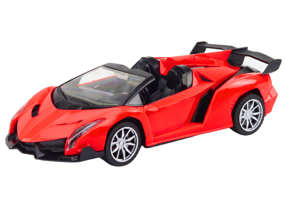 Mașină sport roșie 1:18 cu telecomandă și lumini [2]