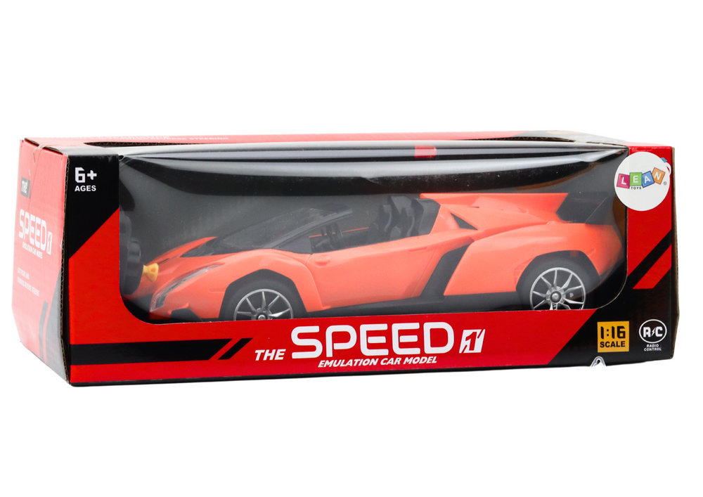 Masina Sports Car Orange 1:16 viteza 20km/h [4]