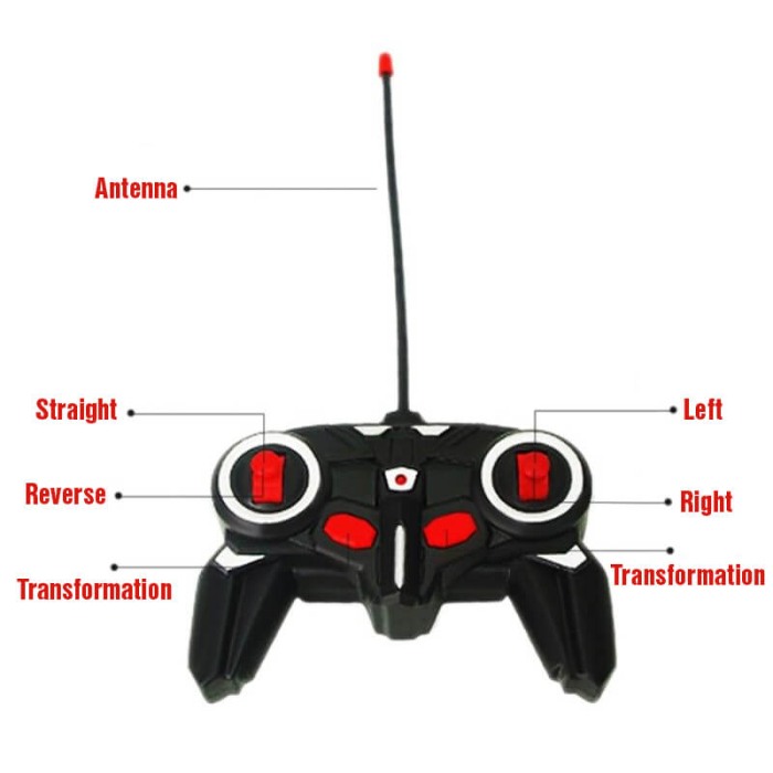 Masinuta Robot transformabil 2în1 – mașină cu telecomandă pentru copii [5]