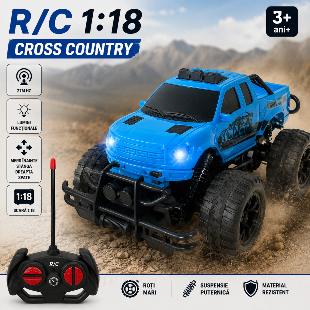 masinuta-rc-offroad-1-18-albastru-roti-mari-Bebelul [3]
