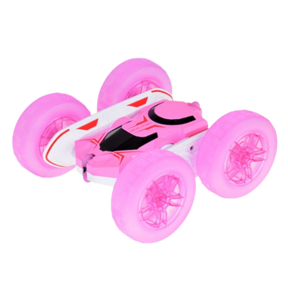 masinuta-acrobatica-rc-360-roz-led-telecomanda-Bebelul [2]