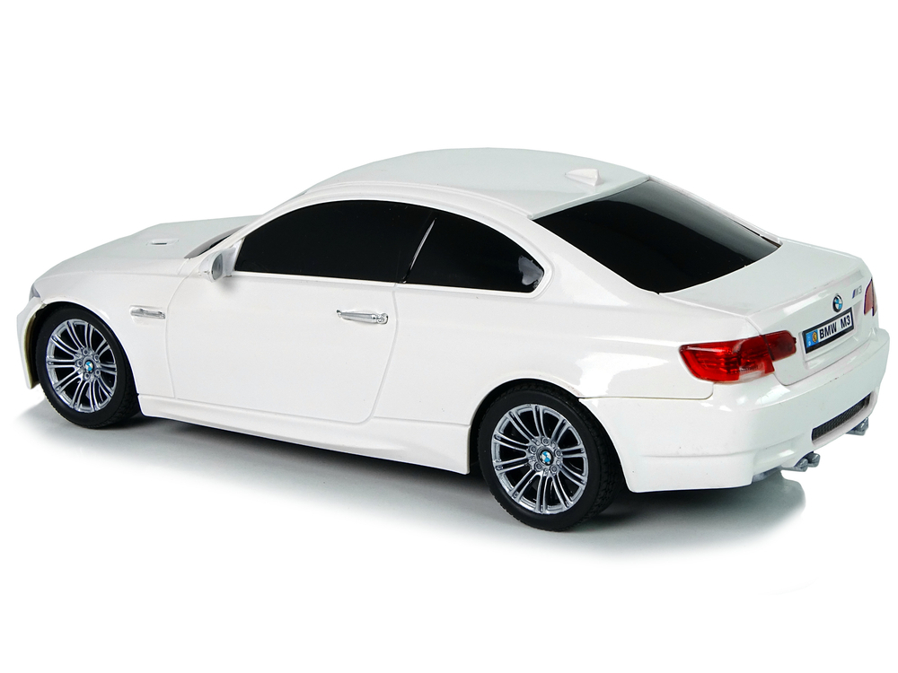 Masinuta cu telecomanda BMW M3 Alb cu Volan 1:18, 8 ani+ [3]