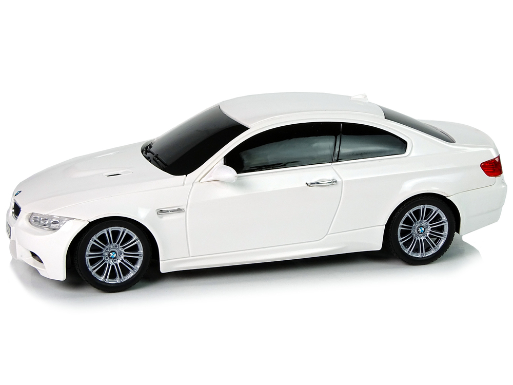 Masinuta cu telecomanda BMW M3 Alb cu Volan 1:18, 8 ani+ [2]