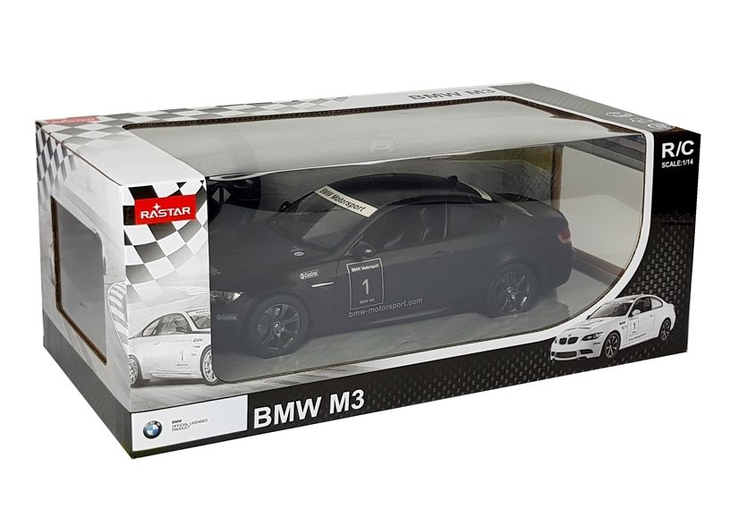 Masinuta cu telecomanda BMW M3 Rastar Negru 1:14, 5 ani+ [8]