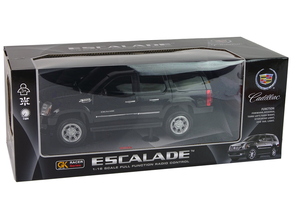 Masinuta cu telecomanda Cadillac Escalade Black lumini si sunete 1:16, 3 ani+ [7]
