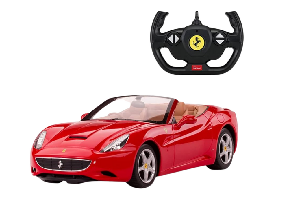 Masinuta cu telecomanda Ferrari California Rastar Red 1:24, 6 ani+ [2]