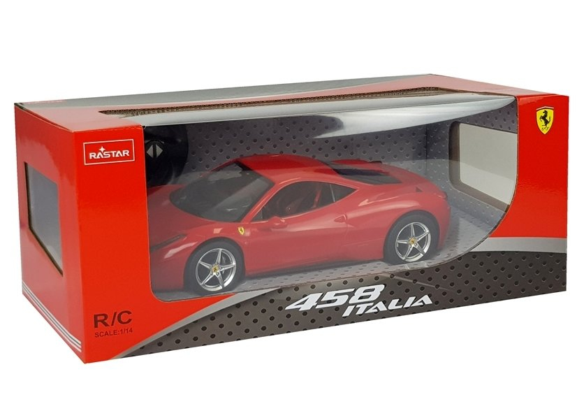 Masinuta cu telecomanda Ferrari Italia Rastar 1:14, 6 ani+ [8]