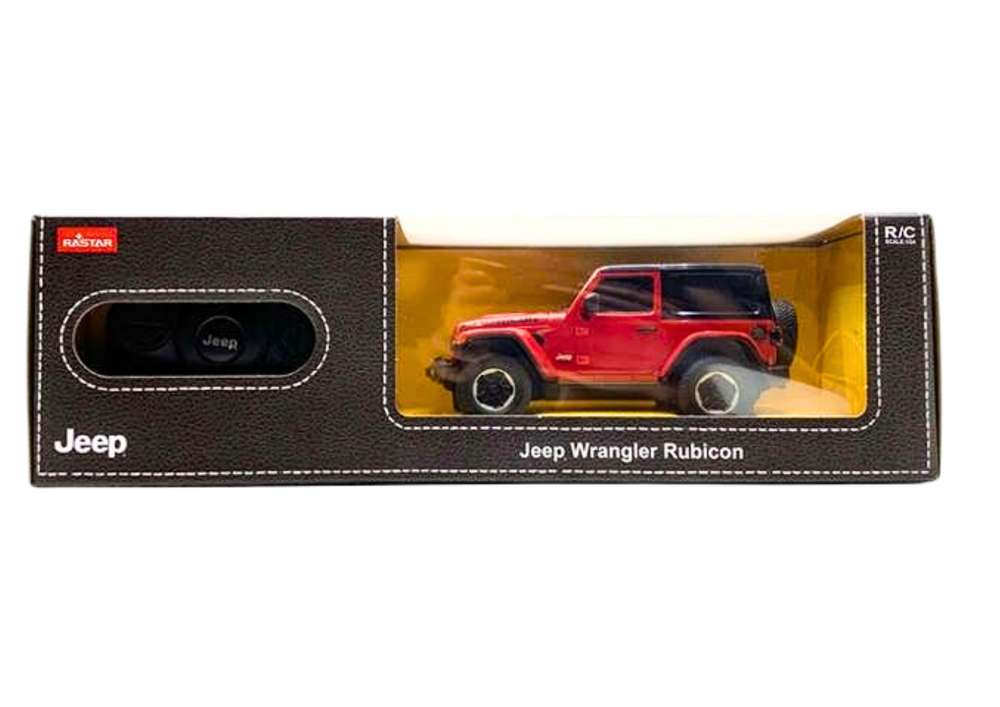 Masinuta cu telecomanda Jeep Wrangler JL Rubicon Rastar Rosu 1:24, 6 ani+ [4]