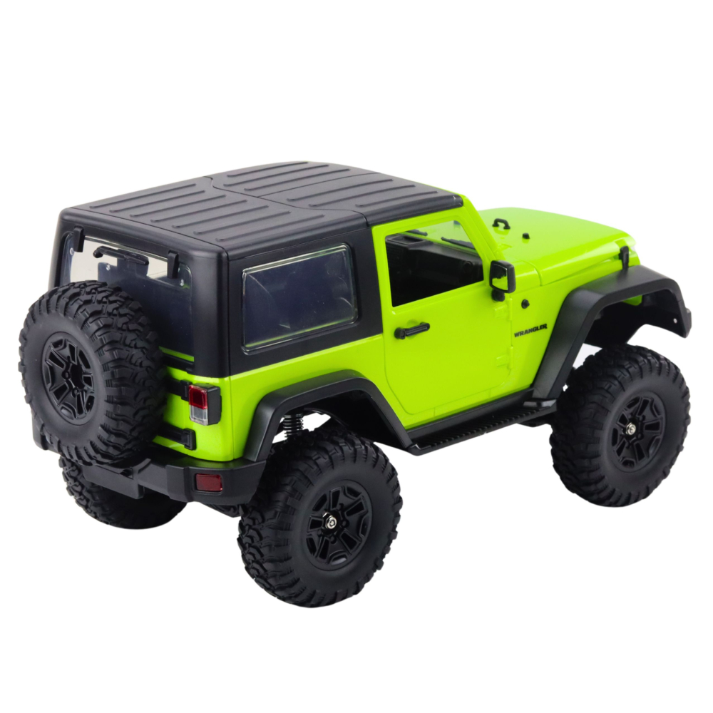 Masinuta cu telecomanda Jeep Wrangler Rock Crawler Verde 1:14, 6 ani+ [4]