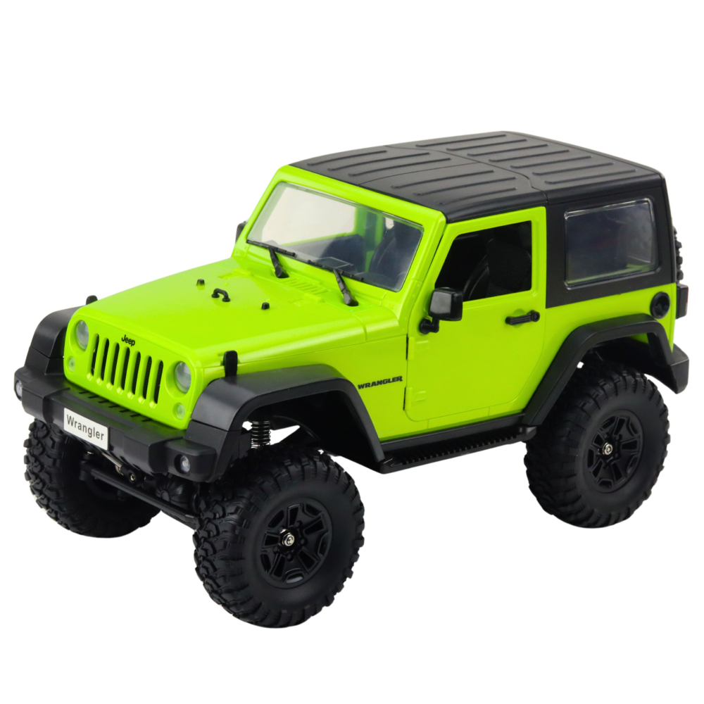 Masinuta cu telecomanda Jeep Wrangler Rock Crawler Verde 1:14, 6 ani+ [2]