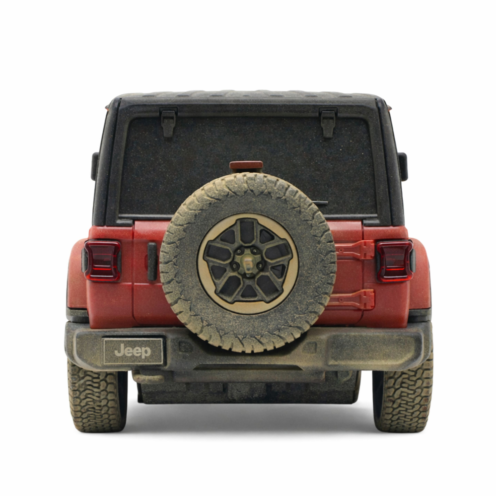 Masinuta cu telecomanda Jeep Wrangler Rubicon Muddy Rastar 1:24, 6 ani+ [5]