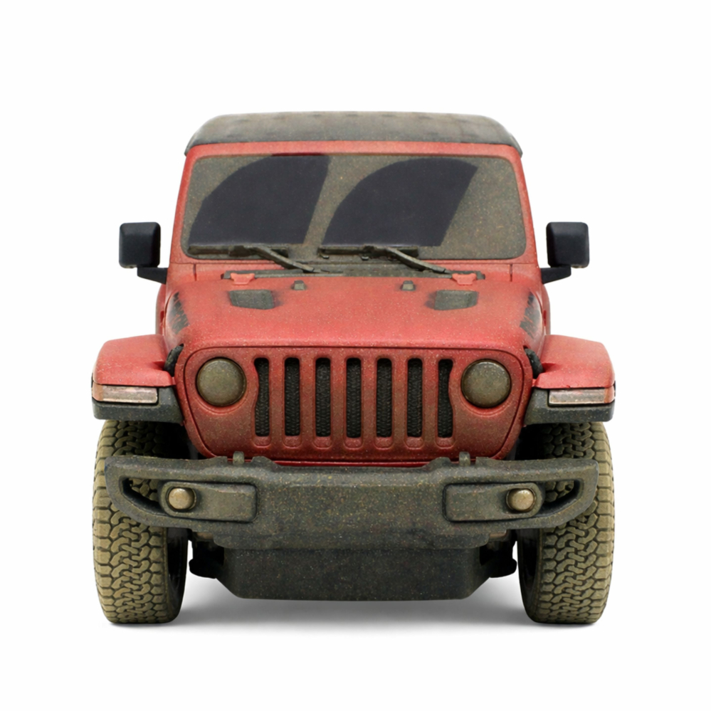 Masinuta cu telecomanda Jeep Wrangler Rubicon Muddy Rastar 1:24, 6 ani+ [4]