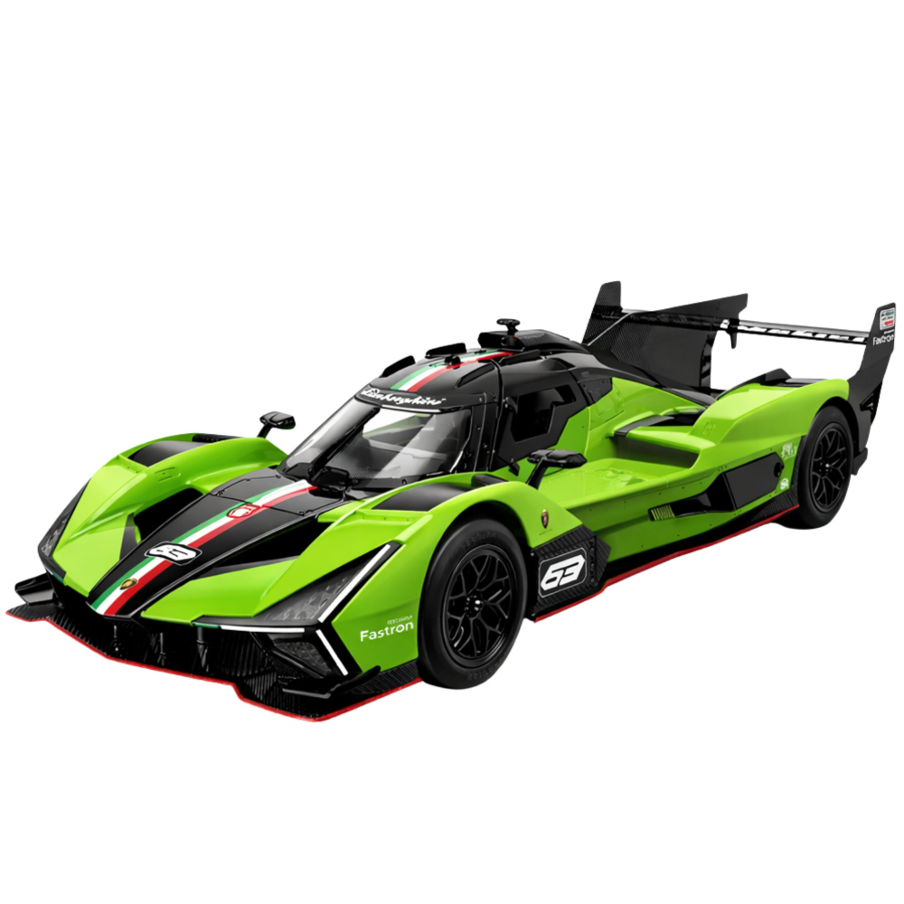 Masinuta cu telecomanda Lamborghini SC63 Rastar Verde 1:14, 6 ani+ [2]