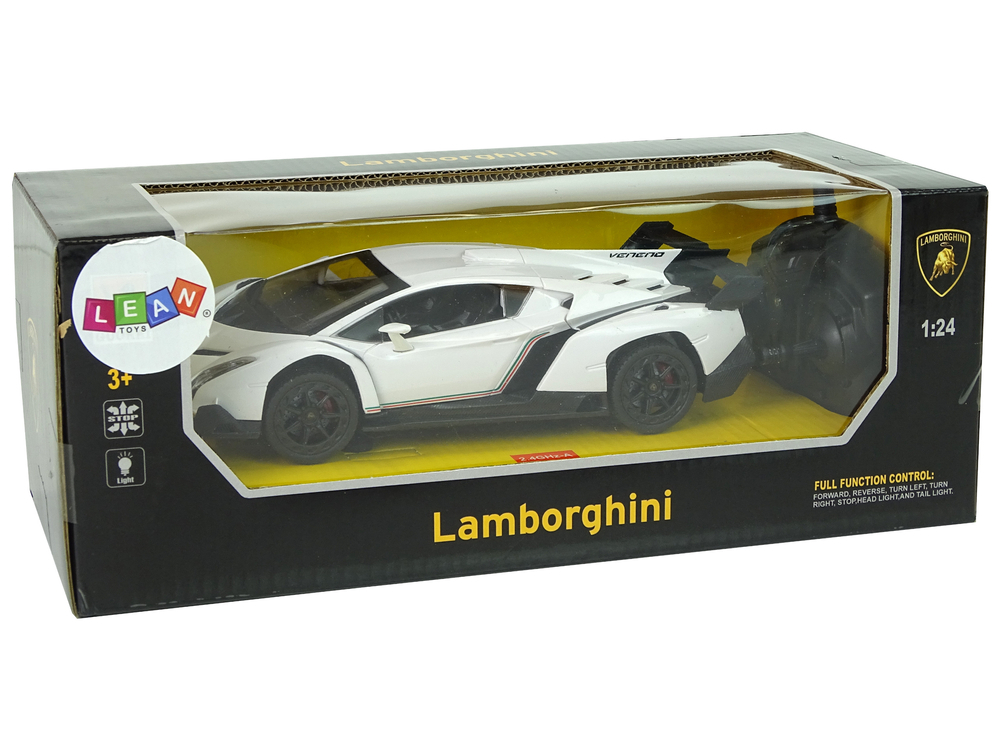 Masinuta cu telecomanda Lamborghini Veneno White 1:24, 3 ani+ [7]