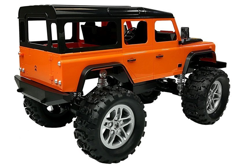 Masinuta cu telecomanda Land Rover Defender R/C Portocaliu 1:14, 6 ani+ [4]