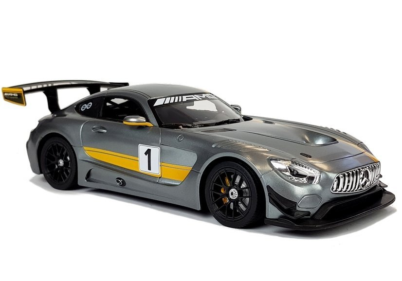 Masinuta cu telecomanda Mercedes AMG GT3 Rastar 1:14 Gri, 6 ani+ [3]