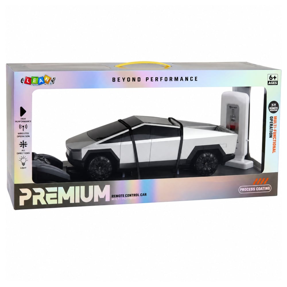 Masinuta cu telecomanda Pickup cu statie de incarcare si lumini 1:12, 6 ani+ [6]