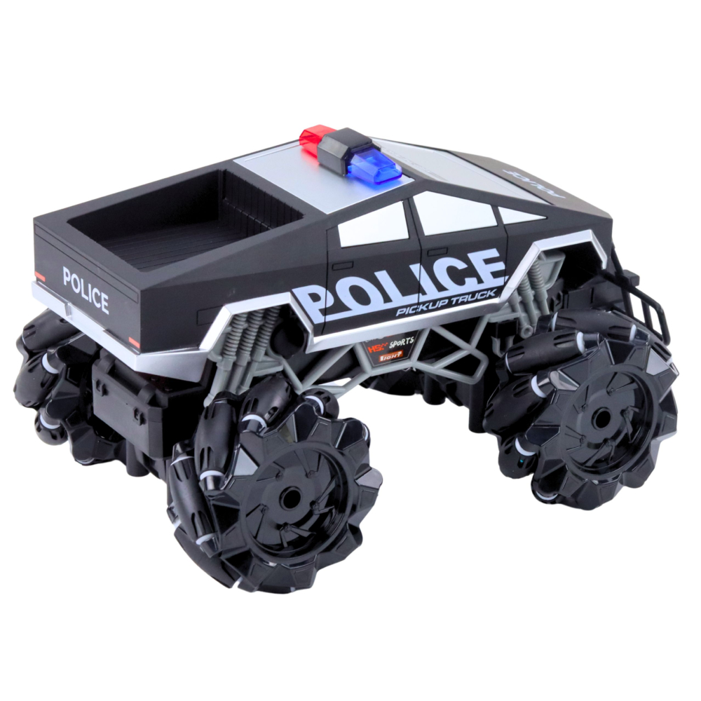 Masinuta cu telecomanda Politie Off-road cu fum si lumini 1:16, 3 ani+ [3]