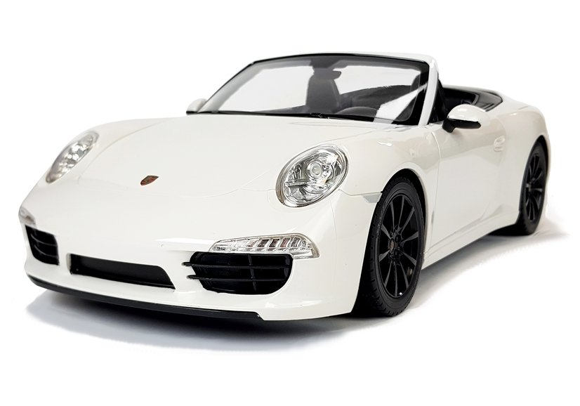 Masinuta cu telecomanda Porsche 911 Carrera S Rastar White 1:12, 6 ani+ [5]