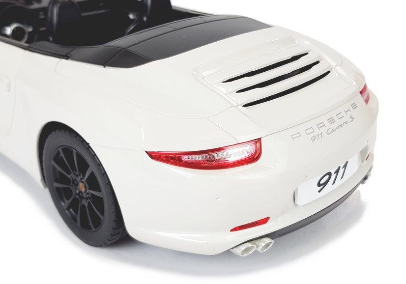 Masinuta cu telecomanda Porsche 911 Carrera S Rastar White 1:12, 6 ani+ [7]