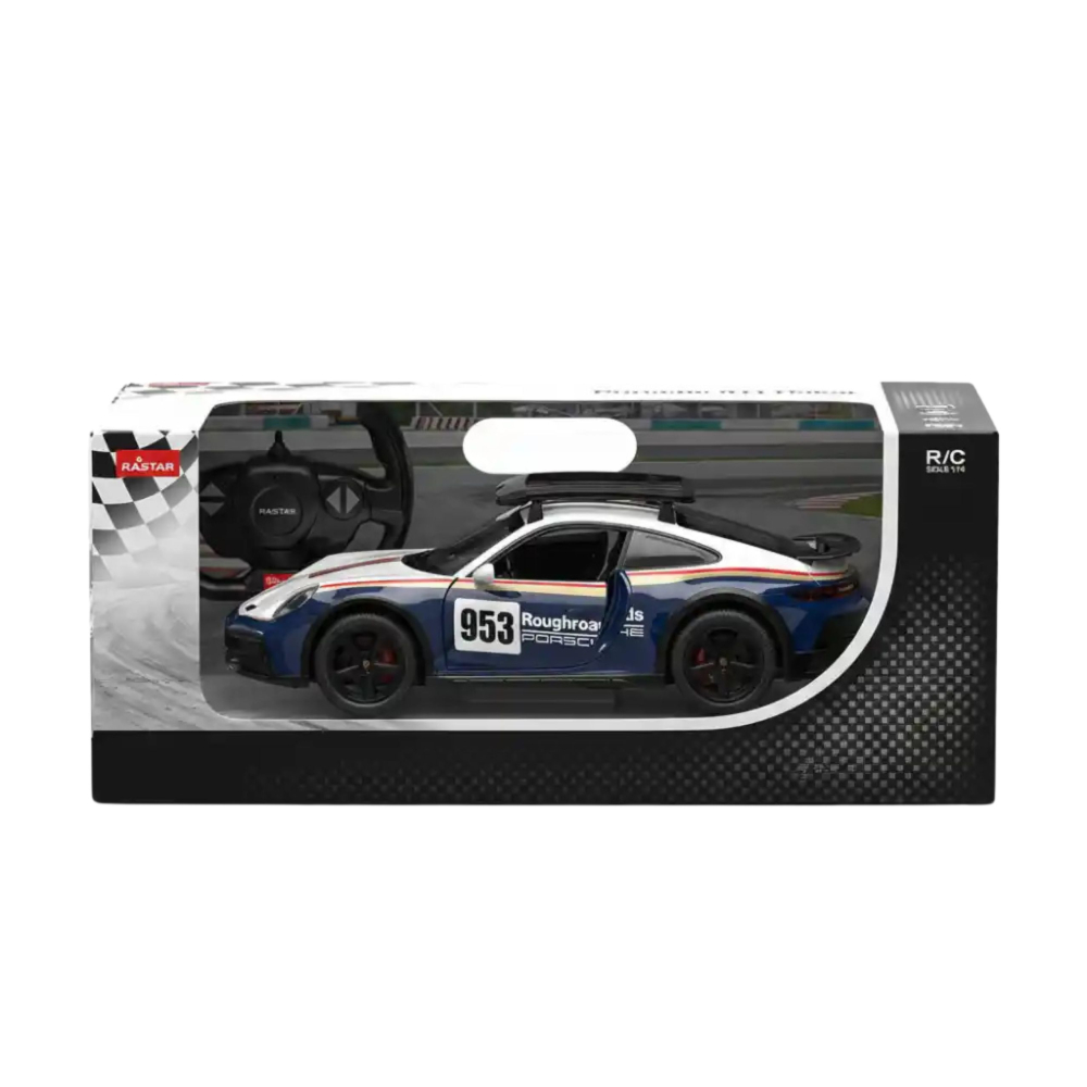 Masinuta cu telecomanda Porsche 911 Dakar Rastar 1:14, 6 ani+ [6]