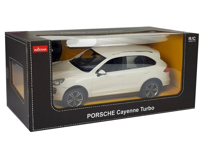 Masinuta cu telecomanda Porsche Cayenne Rastar Alb 1:14, 6 ani+ [6]