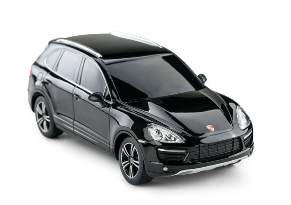 Masinuta cu telecomanda Porsche Cayenne Turbo Black Rastar 1:24, 6 ani+ [3]