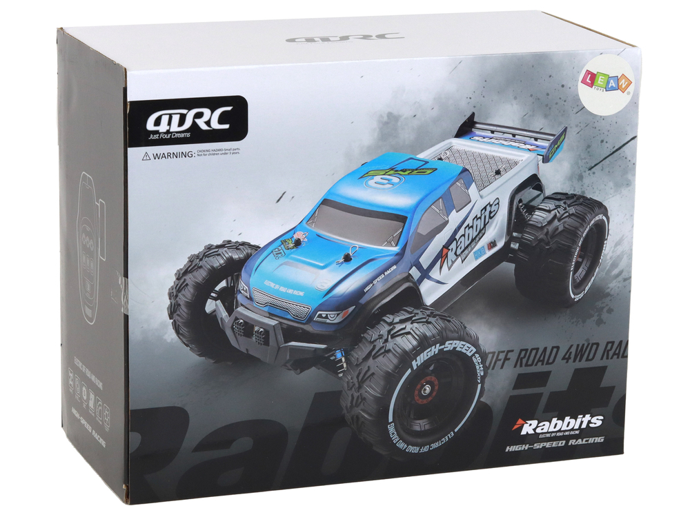 Masinuta cu telecomanda Rabbits Off-Road 4x4 Albastra 2.4G, 14 ani+ [5]