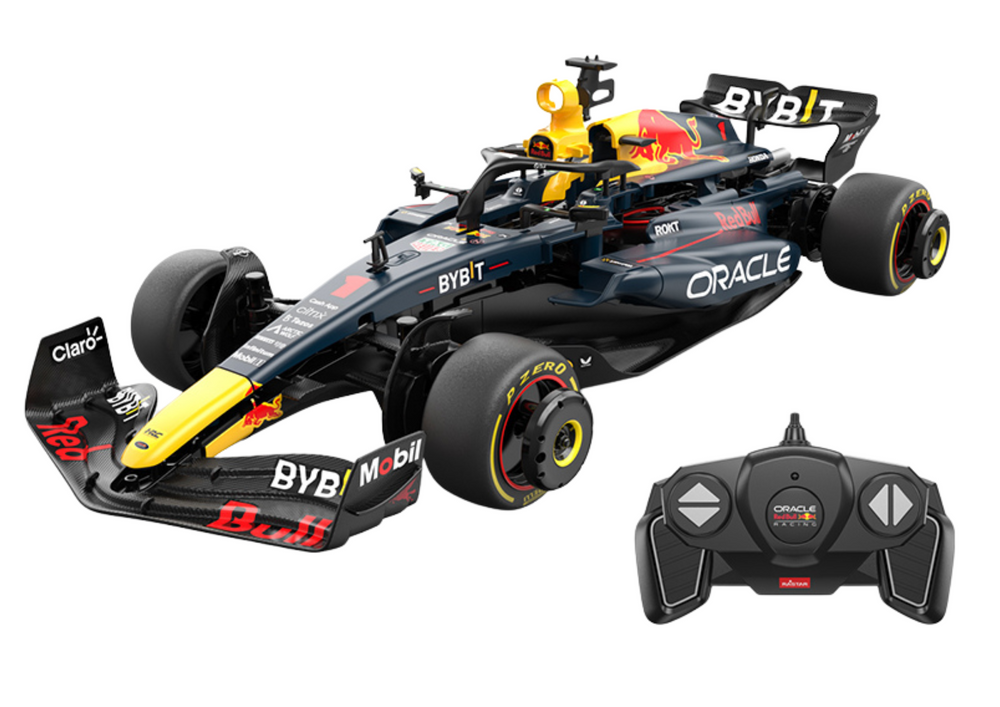 Masinuta cu telecomanda Rastar Red Bull F1 din piese de construit 1:16, 6 ani+ [2]