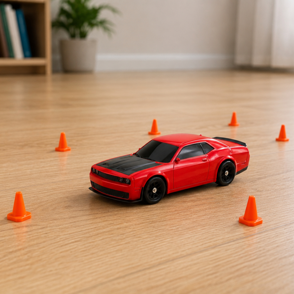 Masinuta cu telecomanda RC Drift 4WD ESP 2 caroserii 1:43, 14 ani+ [4]