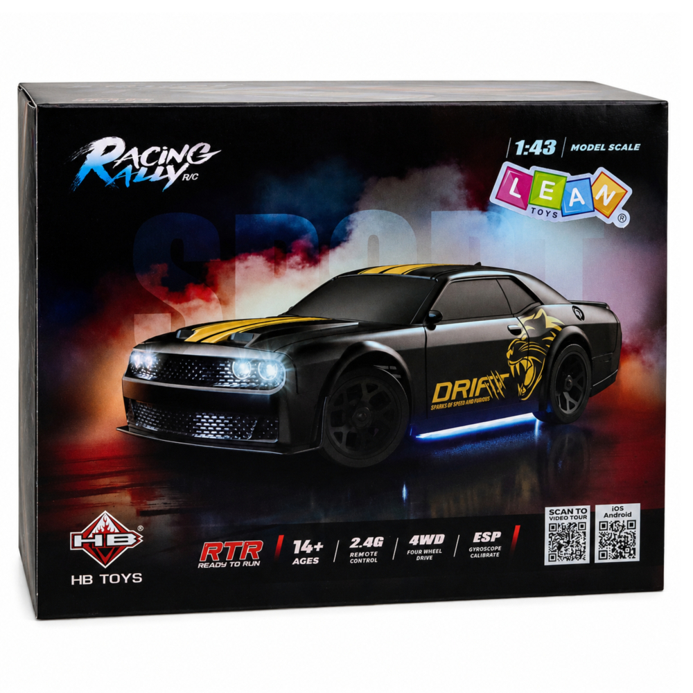 Masinuta cu telecomanda RC Drift 4WD ESP 2 caroserii 1:43, 14 ani+ [7]