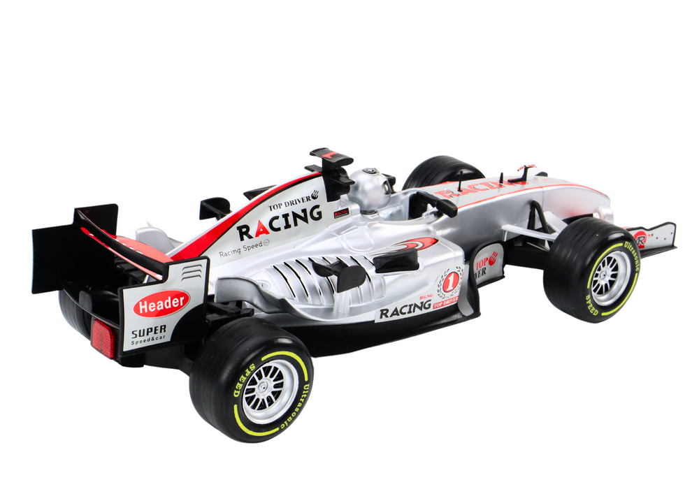 Masinuta cu telecomanda RC Racer Argintie 1:12, lumini si sunete, 3 ani+ [3]