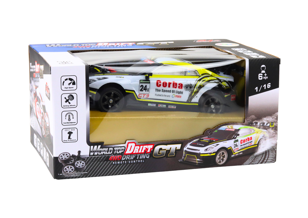 Masinuta cu telecomanda RC Sports Car 1:16 Drift Roti Inlocuibile, 6 ani+ [4]