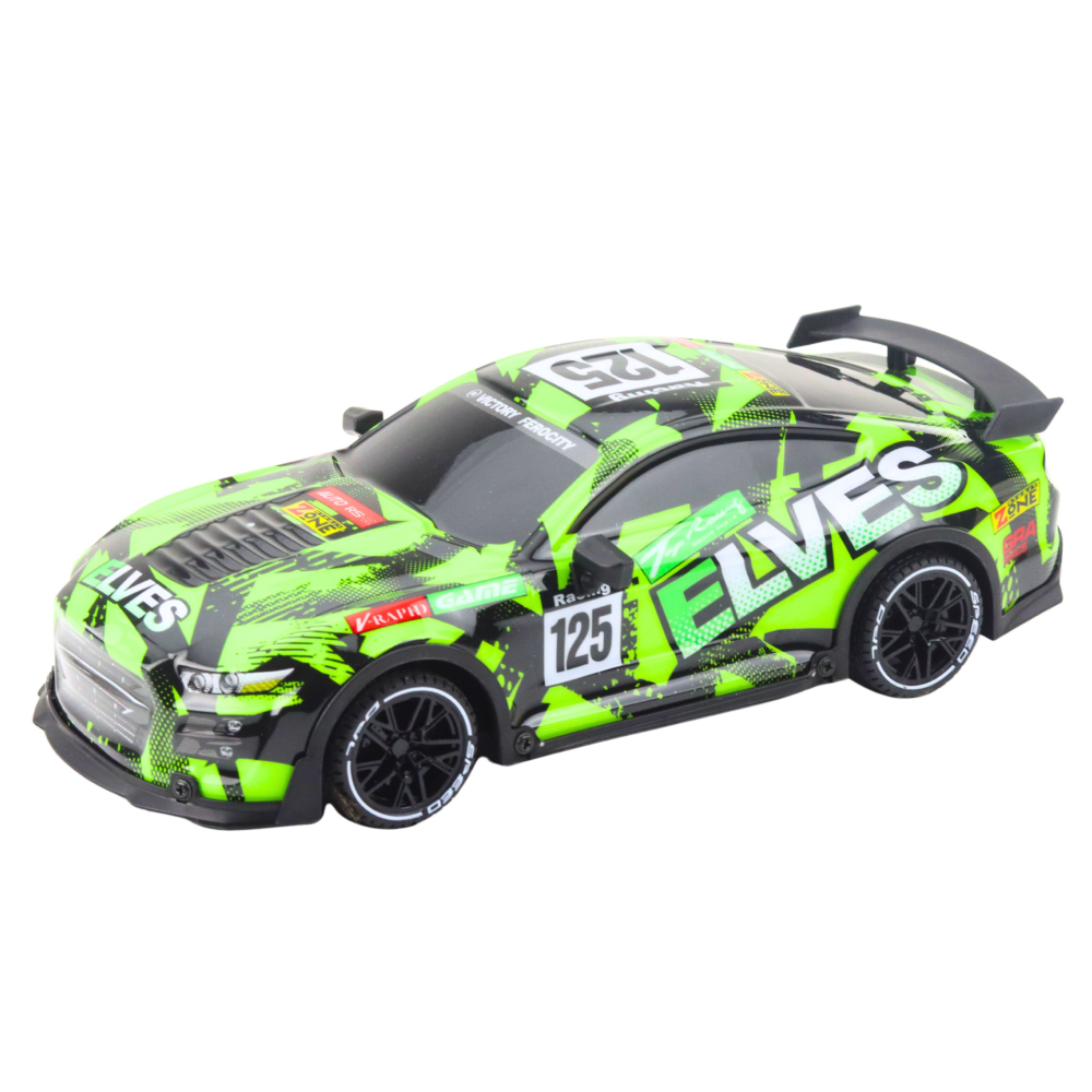Masinuta cu telecomanda Sport Racing cu lumini Verde, 8 ani+ [2]