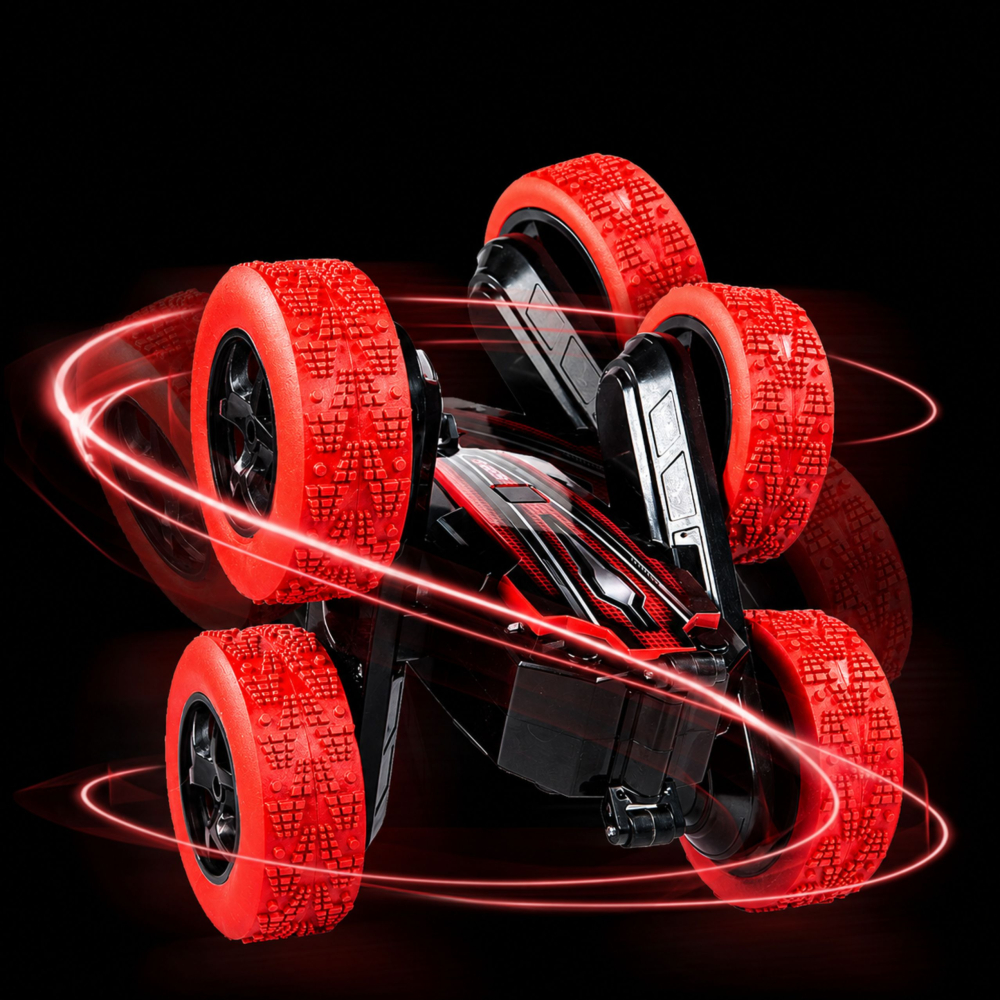 Masinuta cu telecomanda Stunt Car 360 Gesture Control, Rosu, 8 ani+ [5]