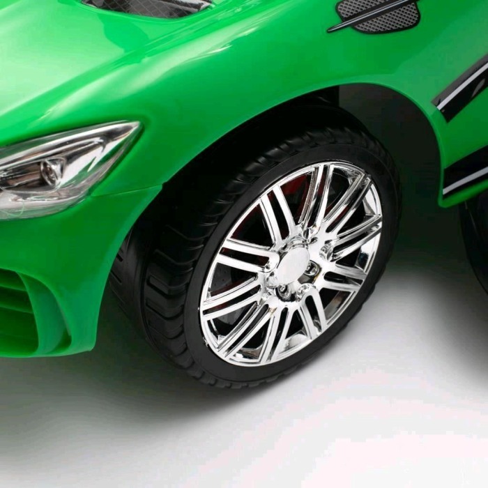 Masinuta de impins Racer, verde [8]