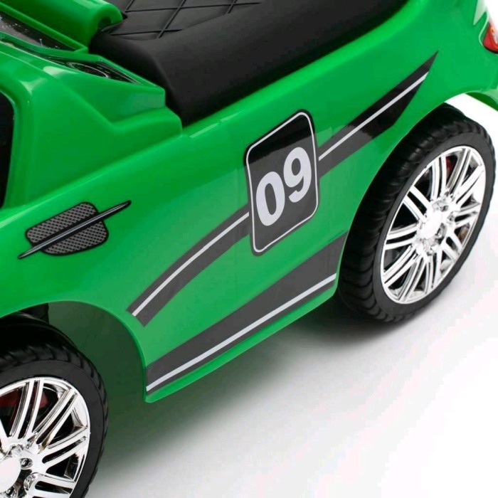 Masinuta de impins Racer, verde [9]