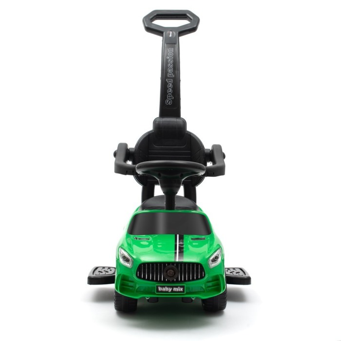 Masinuta de impins Racer, verde [2]