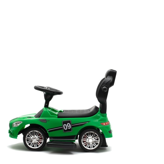 Masinuta de impins Racer, verde [3]