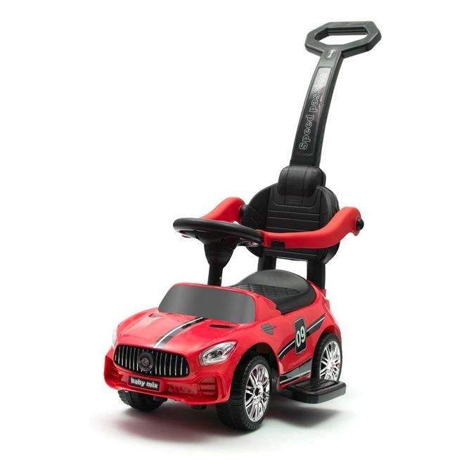 Masinuta de impins Racer, rosu [1]