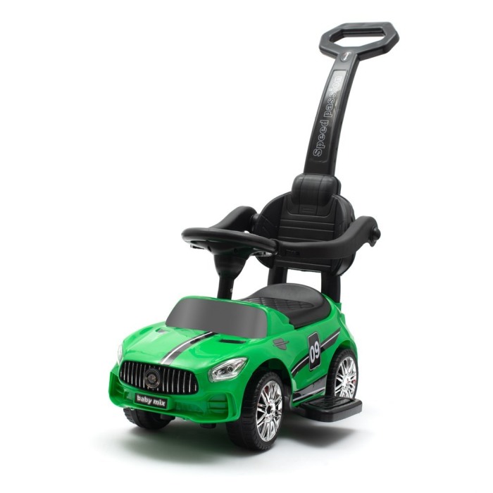 Masinuta de impins Racer, verde [1]
