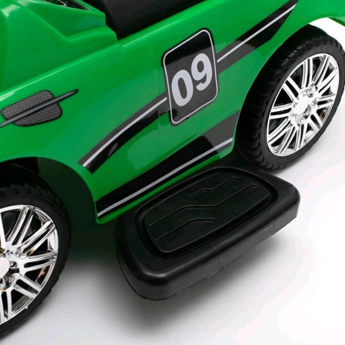 Masinuta de impins Racer, verde [10]