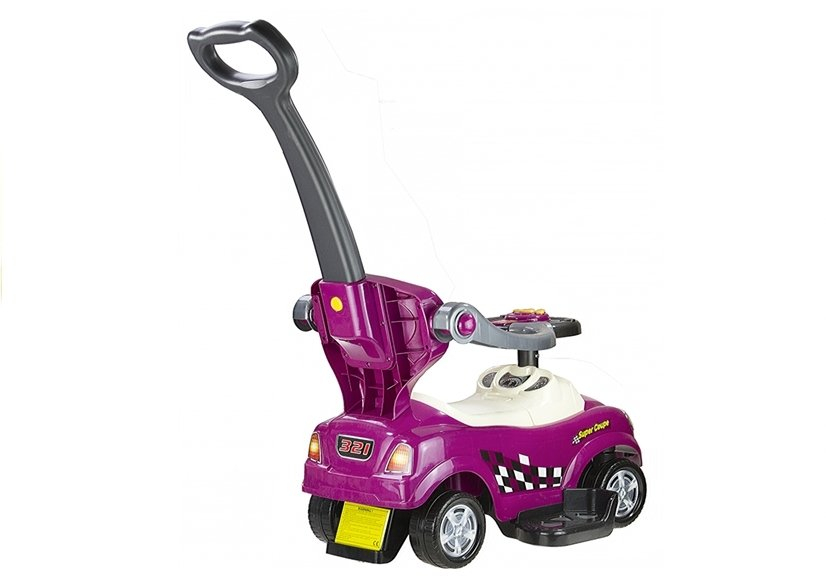 Masinuta de plimbare copii violet maner parental Bebelul [5]