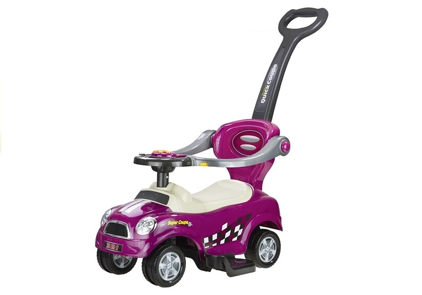 Masinuta de plimbare copii violet maner parental Bebelul [2]