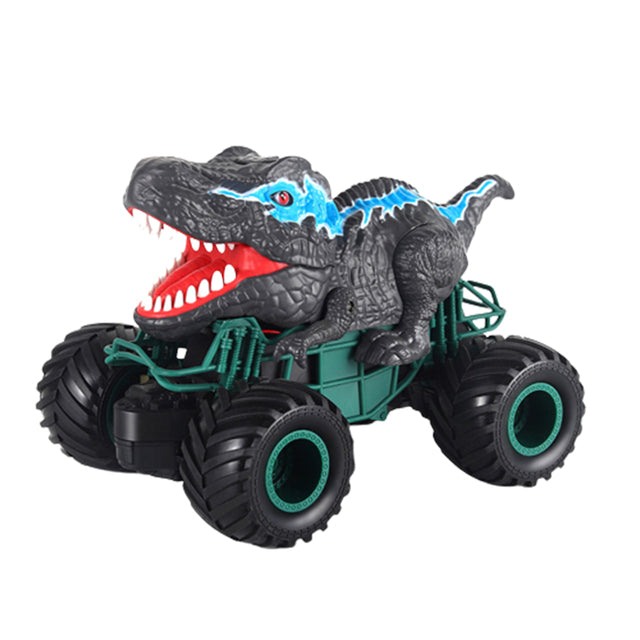 Mașină Dinozaur cu telecomandă și aburi, LED – 6+ ani [8]