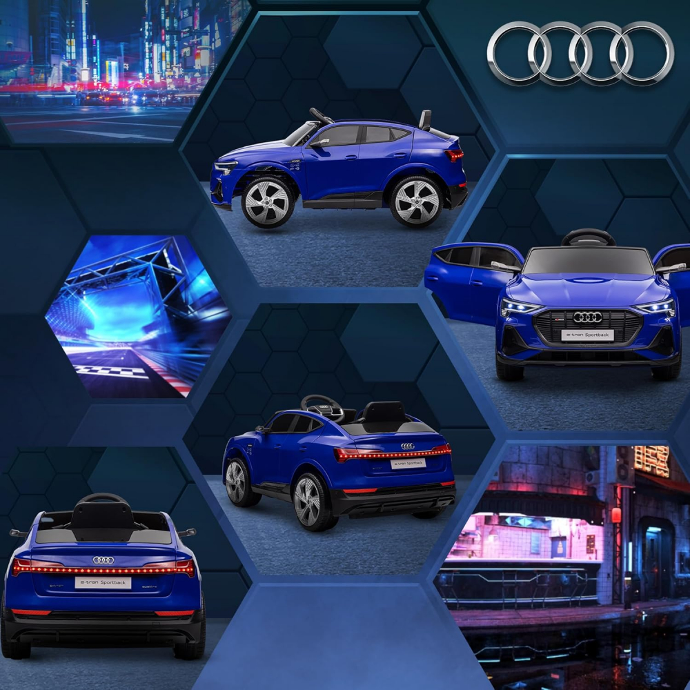 Masinuta electrica AUDI E-TRON 4X4 BEBELUL [2]