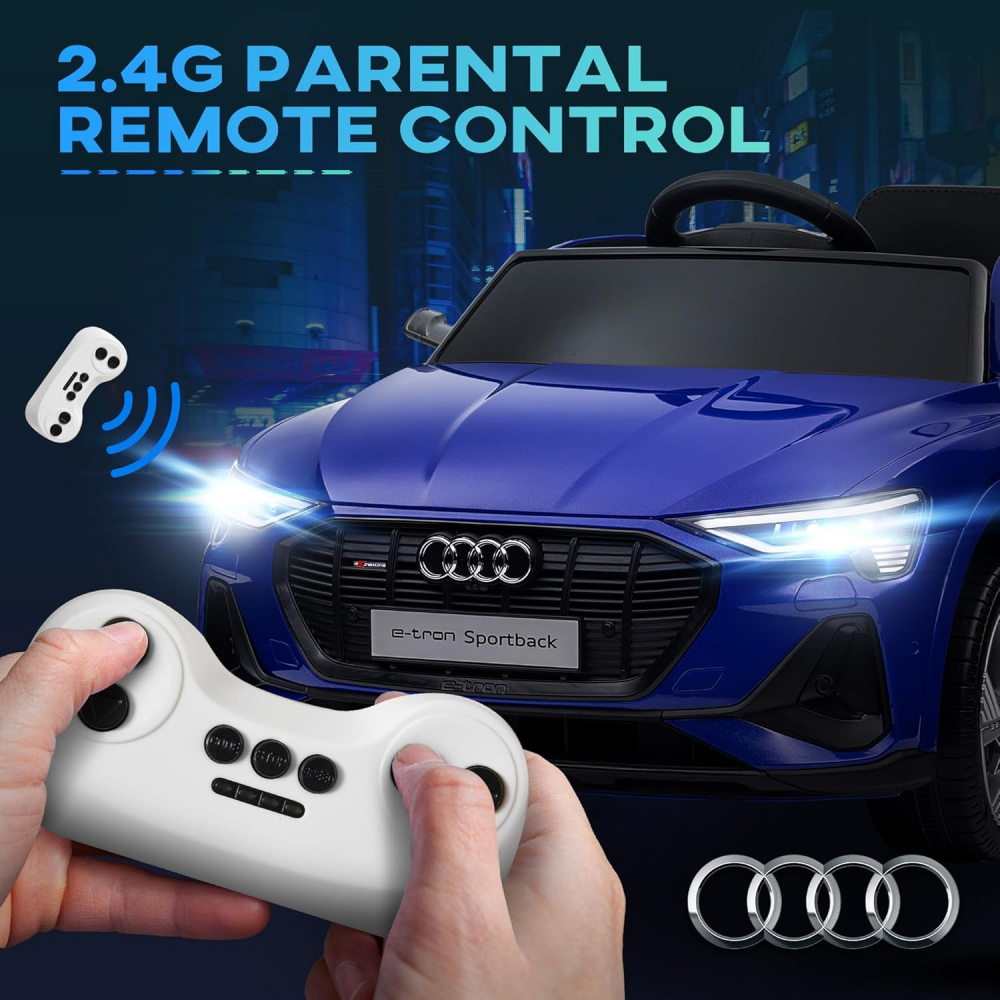 Masinuta electrica AUDI E-TRON 4X4 BEBELUL [8]